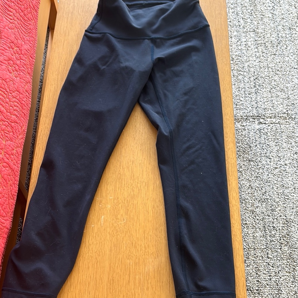 Lululemon Navy leggings size 4.